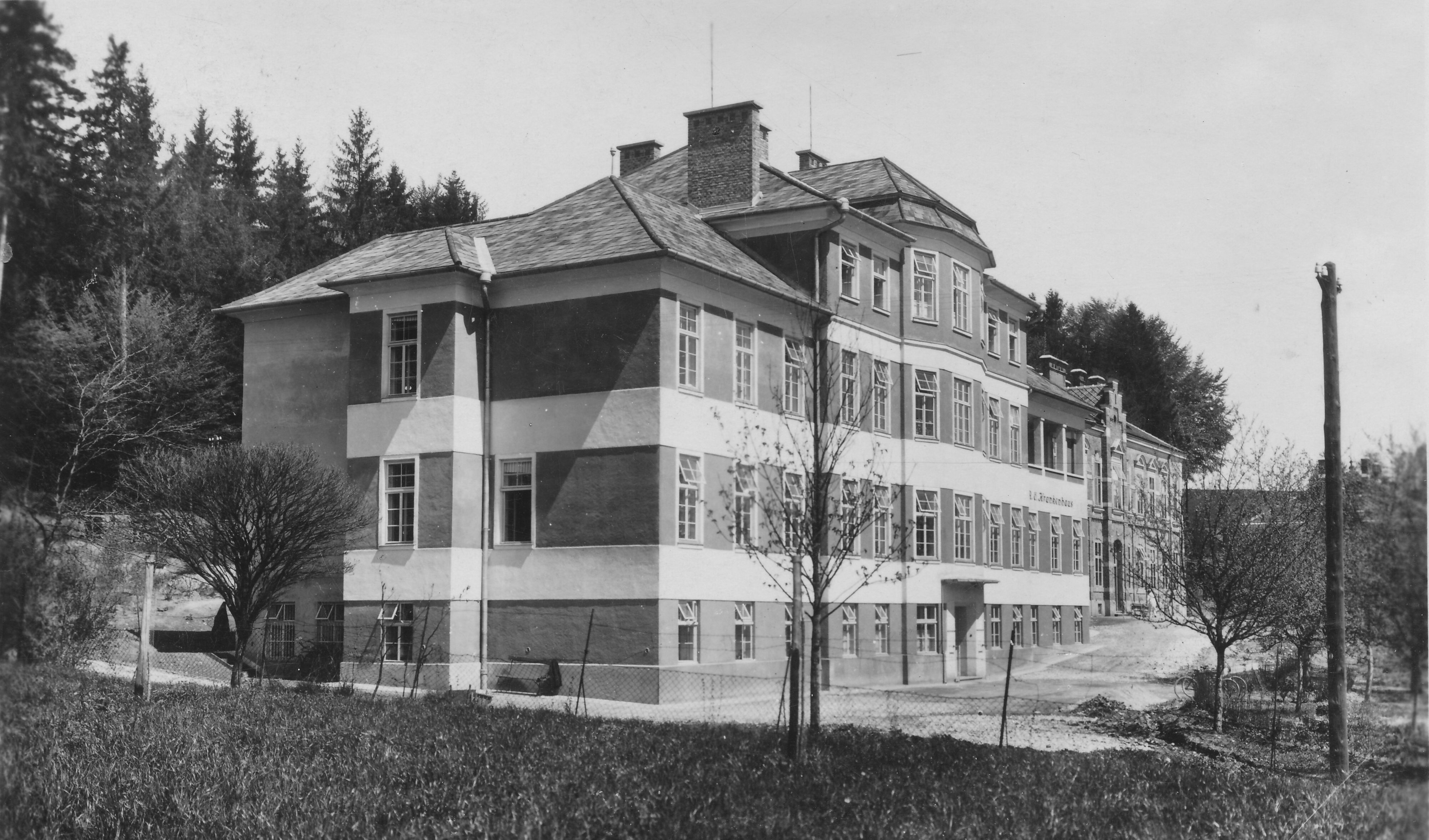 Krankenhaus in Amstetten um 1938